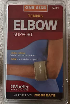 Mueller Tennis Elbow Brace Moderate Support 6311 Adjustable One Size ⭐️New⭐️ • $12