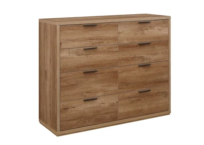 £309.99 • Buy Chest Of Drawers Oak Birlea Stockwell Rustic Merchant Urban Industrial Design