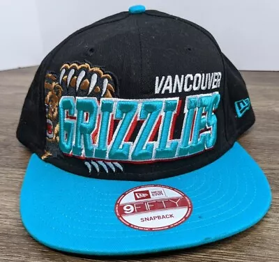 Vancouver Grizzlies SnapBack Hat Cap Vintage Hardwood Classics New Era NEW • $21.24