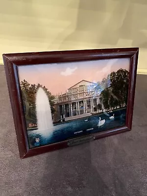 Antique/Vintage German Stuttgart Theater Framed Art • $7.25