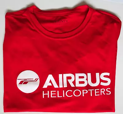 VINTAGE Authentic AIRBUS Helicopter H145 T-SHIRT SIZE LRG NEVER WORN Eurocopter • $18.15