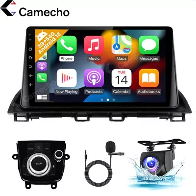 2+64GB Car Stereo Radio For Mazda 3 Axela 2014-2019 Apple Carplay Android 13 GPS • $199.99