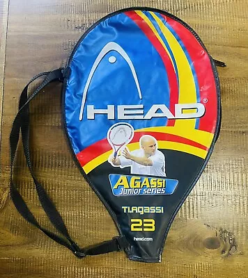 Vintage André Agassi Head Tennis Racket Cover TI.Agassi 23 • $15.99