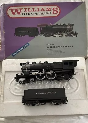 Williams Electric Train”s Crown Edition  O Gauge No. 6300  E6s 4-4-2 • $175
