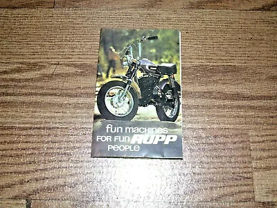 Vintage  Rupp Minibike Point Of Sale 10 3/4   X 6 3/4  Fold Out  (reproduction ) • $14