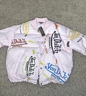 All Over Print Von Dutch Jacket • $325