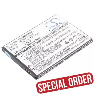 Battery For SAMSUNG GT-S5660 GT-S5660C GT-S5670 GT-S5830 GT-S5830T GT-S5831 • £14.26