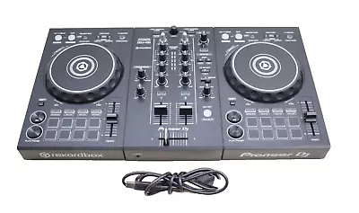 Pioneer DJ DDJ-400 2-Channel Dual Deck Controller Unit W/USB Cable - TESTED • $259.95