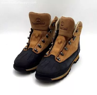 Timberland Men's A1KYN Brown Round Toe Ankle Duck Boots - Size 10 • $14.99