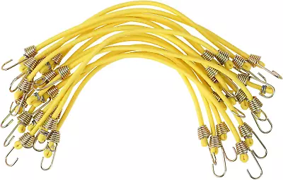 15 Pack Heavy Duty Bungee Cords With Hooks 10 Inch Mini Bungee Cords Heavy Duty  • $14.99