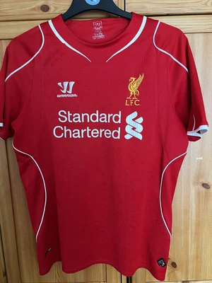£39.99 • Buy Liverpool FC Home Football Shirt 2014/15 | Size M | Warrior Authentic
