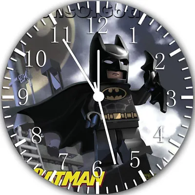 Lego Batman Frameless Borderless Wall Clock Nice For Gifts Or Decor W377 • $38.24