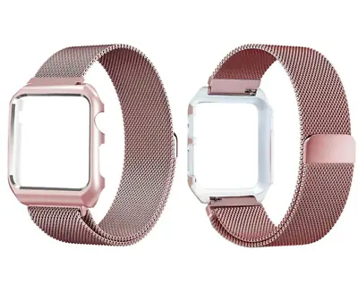 $31.18 • Buy Milanese Loop Mesh Band With Matching Frame For Apple Watch 38/42Mm-Rose Gold