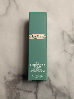 LA MER The Regenerating Serum Sample  0.17 Oz / 5 Ml NEW  2024  • $13.99