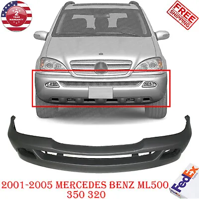 Front Bumper Cover Primed For 2001-2005 Mercedes Benz ML500 350 320 • $316.03