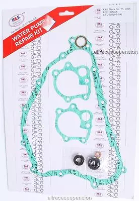 K&S Honda CR250R 02-04 Water Pump Gasket Repair Kit 75-1005 • $23.47