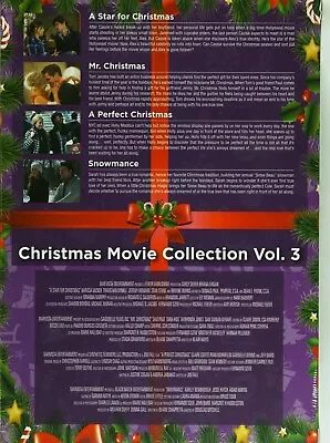 Christmas Movie Collection : Vol 3 (Box Set DVD 2020) Volume Three • $13.04