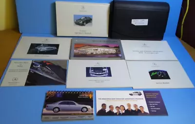 01 2001 Mercedes Benz E-Class/E 320/E 430/E 55 AMG Owners Manual • $27.95