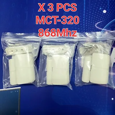 3 Pcs Visonic Powermax Door Window Contact MCT-320 / 868 MHZ NEW  • $75