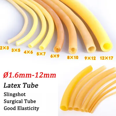 Ø1.6mm To 12mm Natural Latex Rubber Surgical Tube Band Elastic Band All Sizes • $203.95