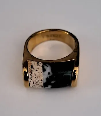 J. Crew Marble Fashion Ring Size 6 • $9.99