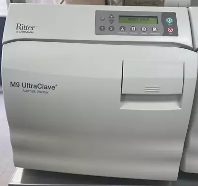 Midmark Ritter M9 Ultraclave Sterilizer M9-022 Automatic Autoclave 96 Cycles • $3500