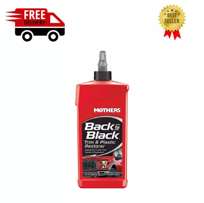 MOTHERS 06112 Back To Black Trim And Plastic Restorer - Rubber & Vinyl - 12 Oz • $12.34