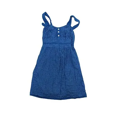 Wal-G Women's Mini Dress M Blue Cotton With Polyester • £11.20