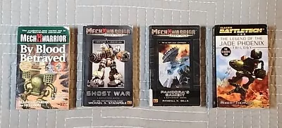 Mech Warrior Book Lot & Classic Battletech Trilogy • $5