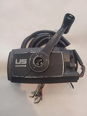 Force US Marine Outboard Side Mount Control Box Harness Cables Tilt Trim F5H267 • $125