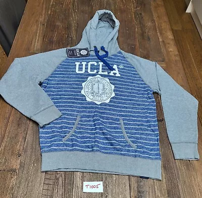 Men's UCLA Grey & Blue Hoodie - Size XXL • £24.99