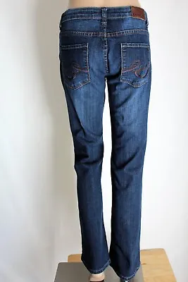 EXPRESS JEANS  Eva  Women's Size 6 Boot Cut Stretch Denim Jeans 31  Inseam EUC • $28.96