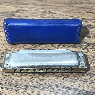 M. Hohner Blues Harp Harmonica Made In Germany With Case • $12.74