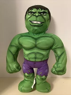 THANOS & HULK  2in1 Marvel Half Ems 18  Tall Double Sided Single Plush Toy • $12.82