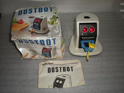 Vintage Tandy Radio Shack Dustbot Dust Bot Robot Sweeper 60-2556 ASIS READ • $44.89