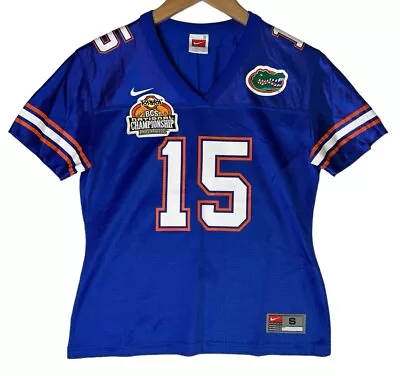 Women's Nike Florida Gators #15 2007 BCS National Championship Football Jersey S • $24.99