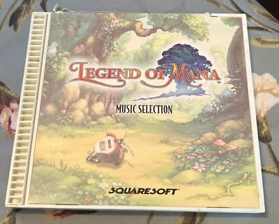 Legend Of Mana Music Selection CD Soundtrack 1999 By Squaresoft Mint Disc • $7.50