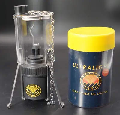 Northern Lights Ultralight Mini Collapsible Oil Lantern Camping Survival USA • $212.71
