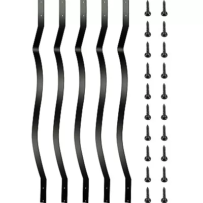 VEVOR Deck Balusters Metal Deck Spindles 26 Pack 32.25inch Iron Stair Railing • $65.99