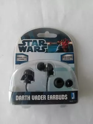 Star Wars Darth Vader Earbuds # 15231 Stereo Plug 3.5 Jazwares • $6.99