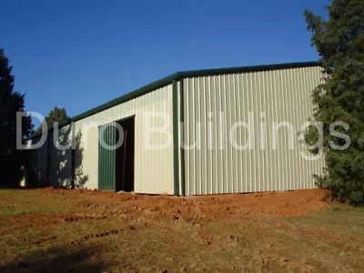 DuroBEAM Steel 40x80x18/20' Metal I-Beam Clear Span Single Slope Building DiRECT • $59888