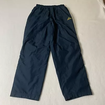 Adidas Lined Nylon Swishy Wind Track Athletic Warm Up Windbreaker Pants Medium • $15.50