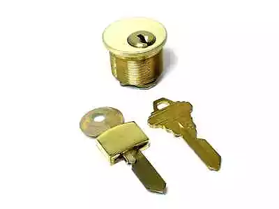 Lori Lock Mortise Cylinder 15/16  Keyway 4165-03-1-04-702 Polished Brass • $12.41