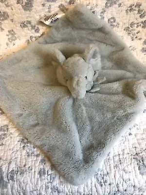 LITTLE MIRACLES COSTCO Grey Elephant Comforter Blanket Soft Toy Soother • £12.99