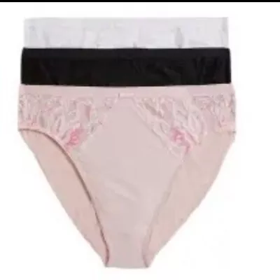 M&S BNWT Size 18 Pack Of Three High Leg Knickers Marks And Spencer • £19.99