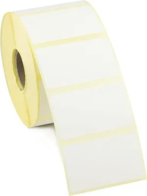 £2.60 • Buy Plain White Sticky Self Adhesive Stickers Address Printer Labels. 65 X 35mm