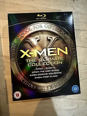 Blu-ray Uk X-men The Ultimate Collection Box Set 5 Film Mcu Wolverine Marvel • £10