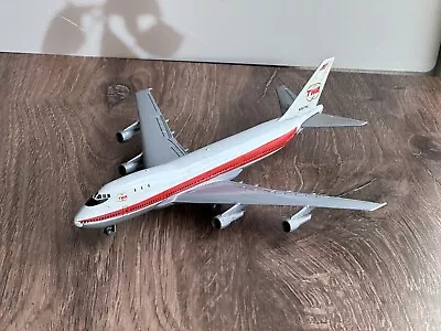 Aero Mini 747 TWA Diecast Airplane Jet Model 1970s N747TW Japan 9”  Vintage • $74.75