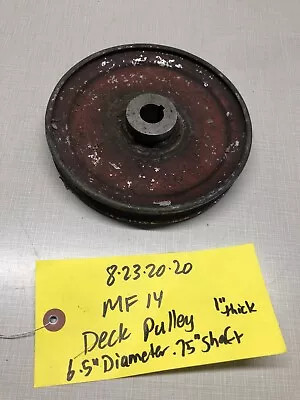 Massey Ferguson MF14 Tractor MF 510 48  Mower Deck Pulley • $42.14