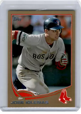 2013 Topps Gold #432 Jose Iglesias   SN2013 • $2.49